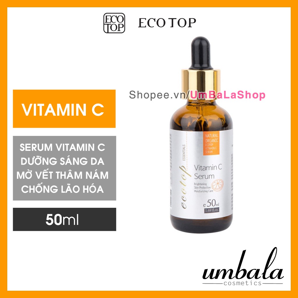 Serum dưỡng da Vitamin C ECOTOP (50ml)