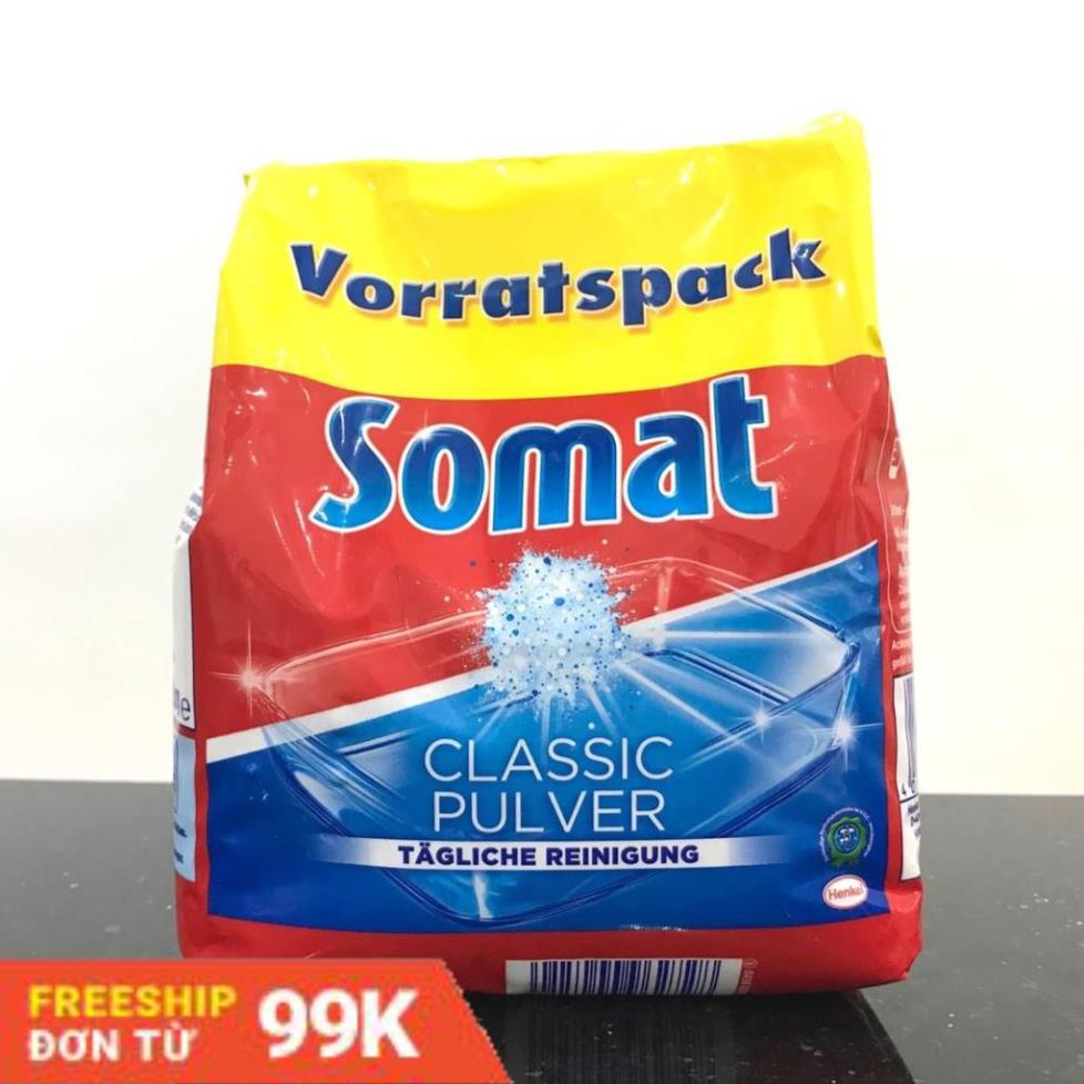 Bột rửa bát Somat 1.2kg dành cho máy rửa bát - Hàng nội địa Đức
