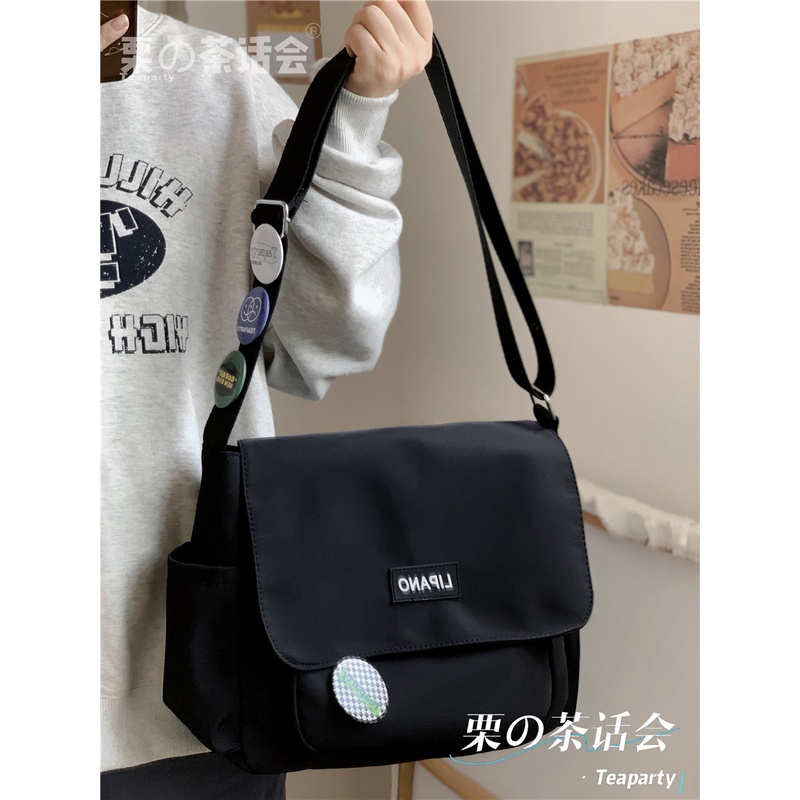 Túi Đeo Chéo Phong Cách Harajuku Nhật Bản Cho Nam Nữ