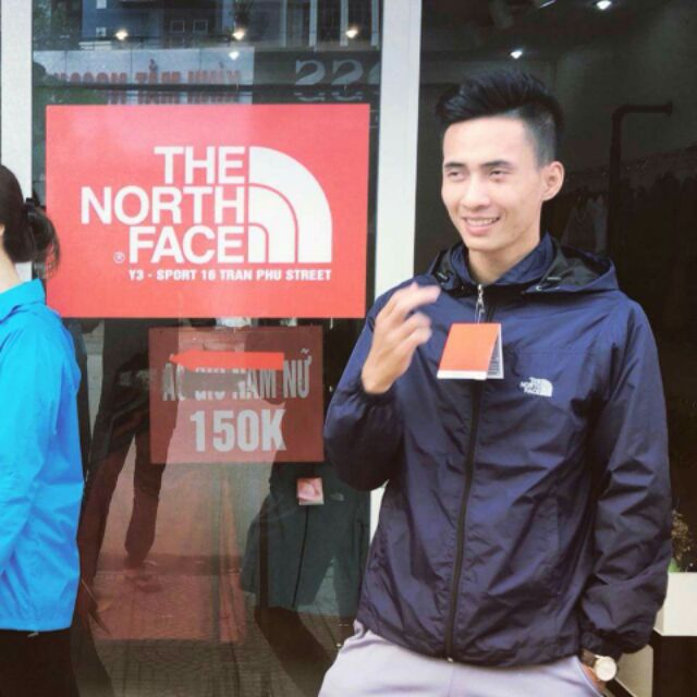 Áo gió the north face 2 lớp VNXK