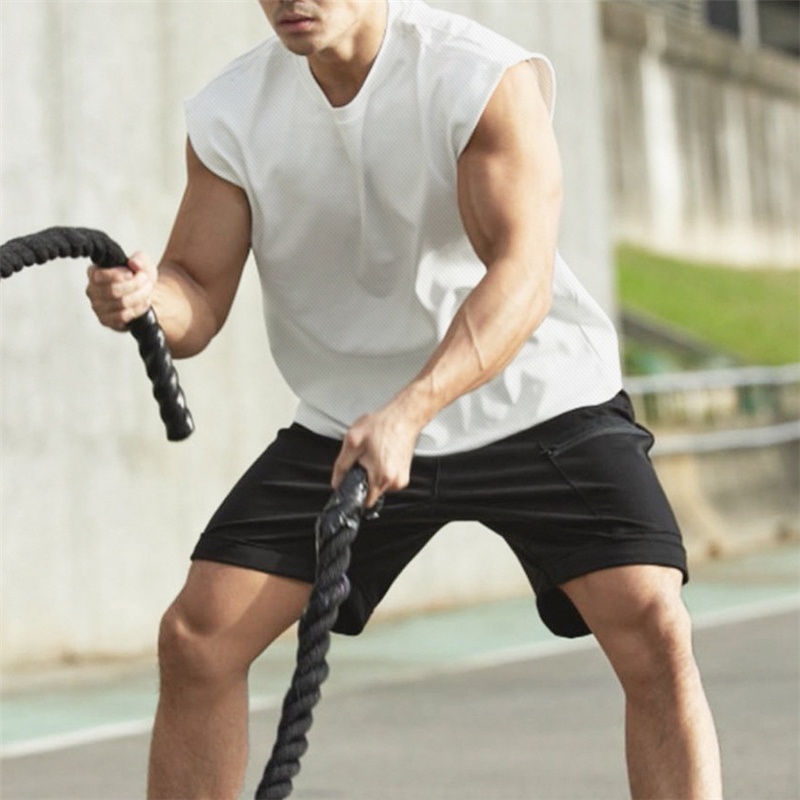 Áo Thun Ba Lỗ Nam Dạng Lưới Rộng 2022 Nhanh Khô