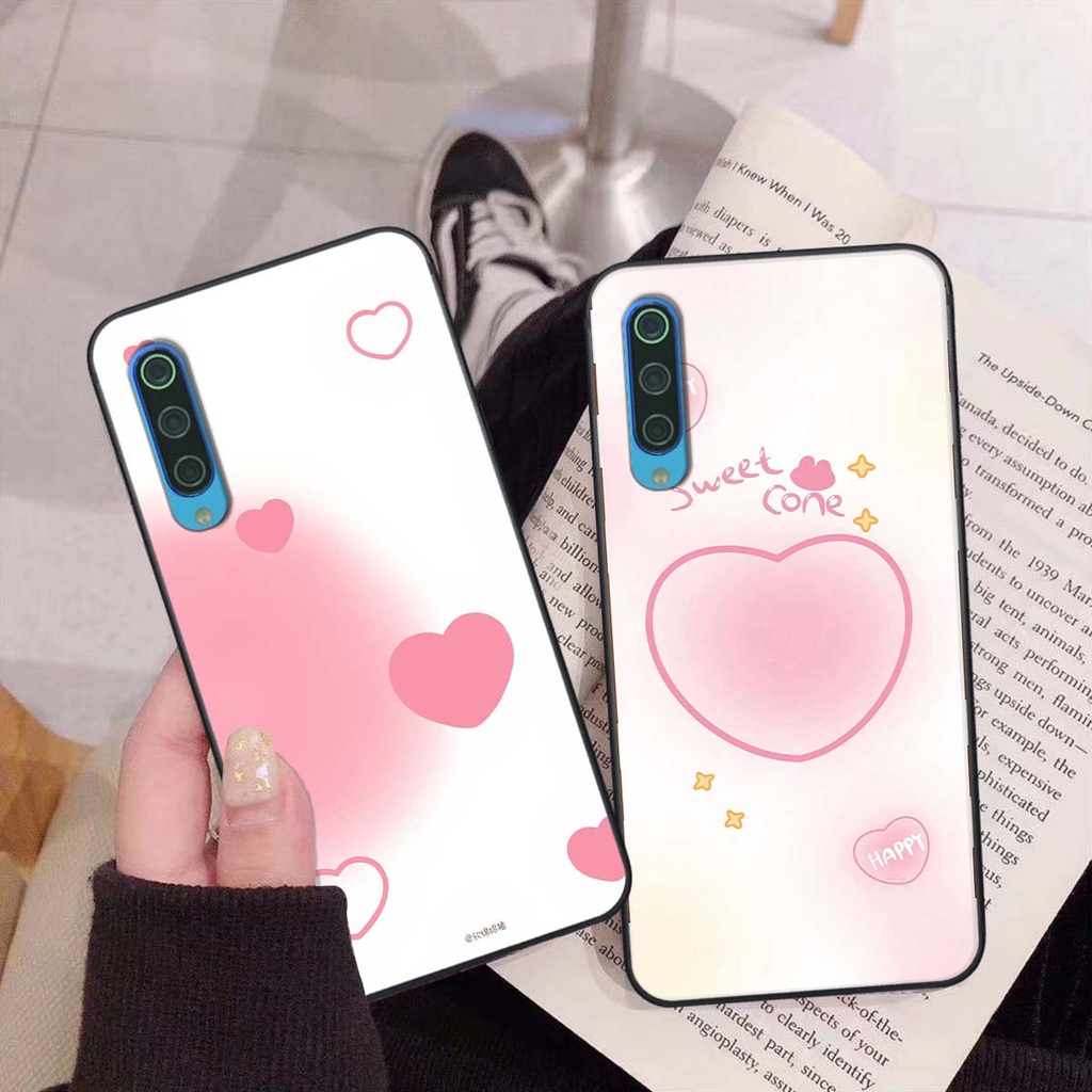 Ốp Xiaomi Mi 9 SE in hình trái tim, caro kẹo ngọt đầy cá tính siêu đẹp siêu chất