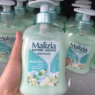 Nước rửa tay Malizia xạ hương trắng 300ml sale còn 60k