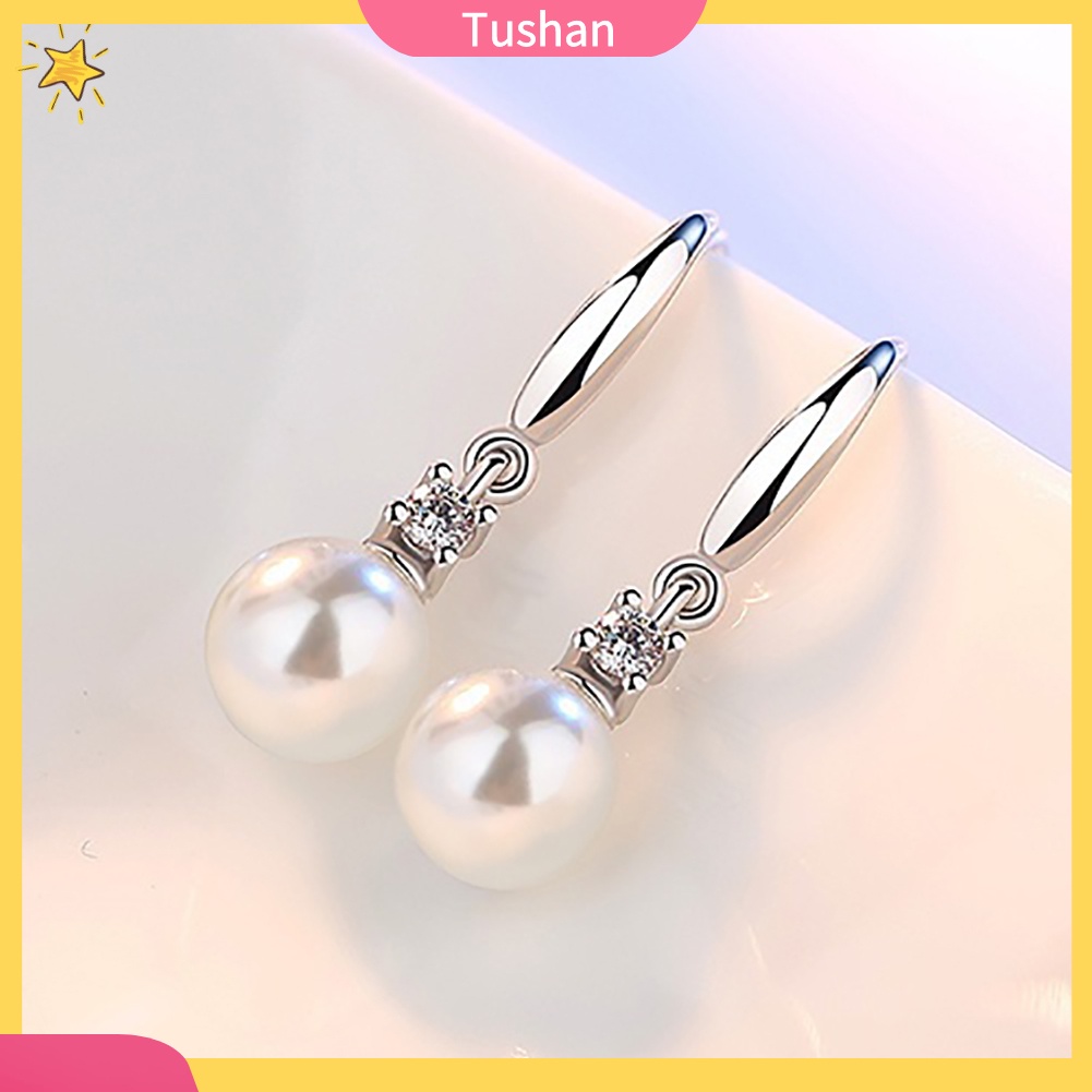 Khuyên tai nữ đính ngọc thời trang