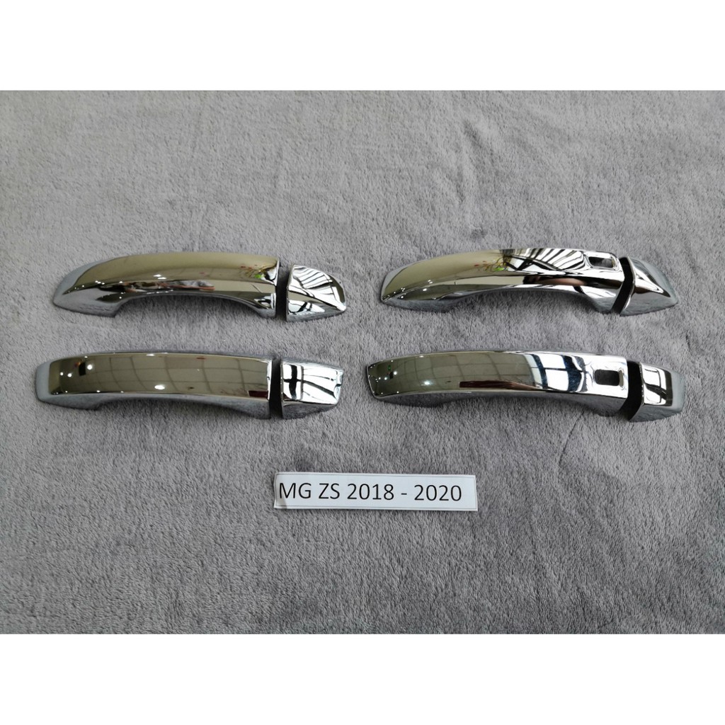 [Ảnh thật] Ốp hõm cửa ngoài, Ốp tay nắm ngoài MG ZS 2018-2020 màu mạ crom