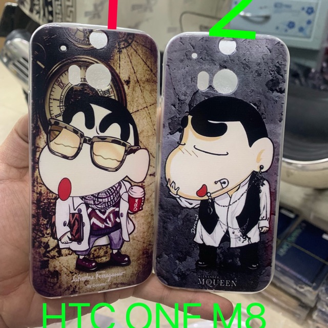 Ốp HTC one M8 dẻo in hình kute