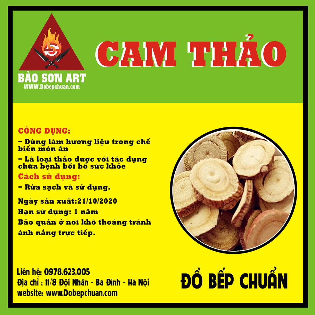 CAM THẢO KHÔ  LOẠI NGON - HƯƠNG LIỆU NẤU ĂN