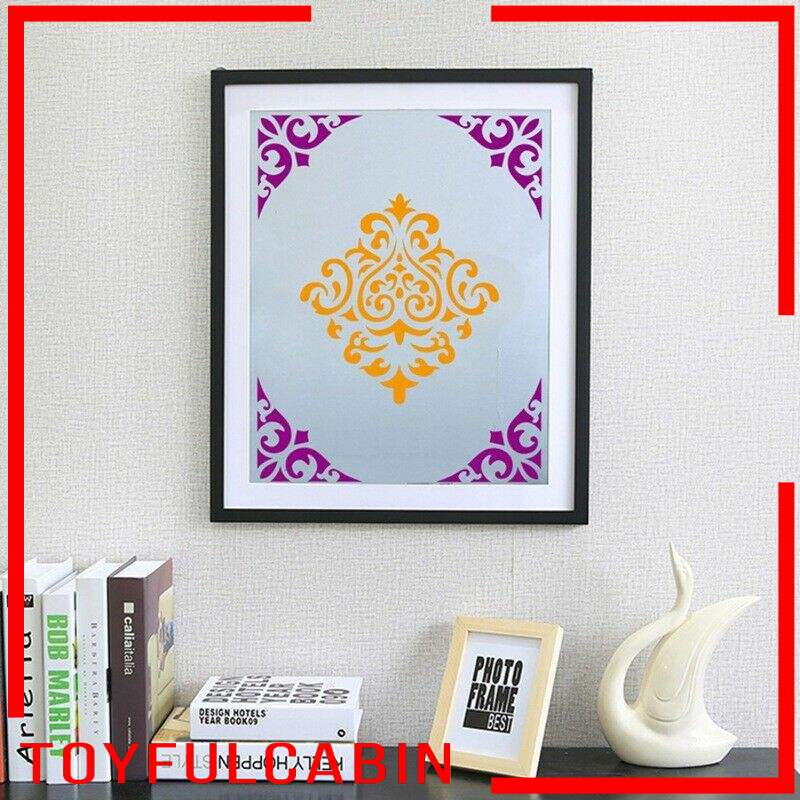 Bộ 16 Khuôn Cắt Hình Mandala Dùng Trang Trí Sổ Tay DIY
