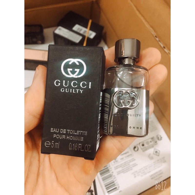 Nước hoa mini Gucci Guilty Pour Homme EDT 5ml,15ml