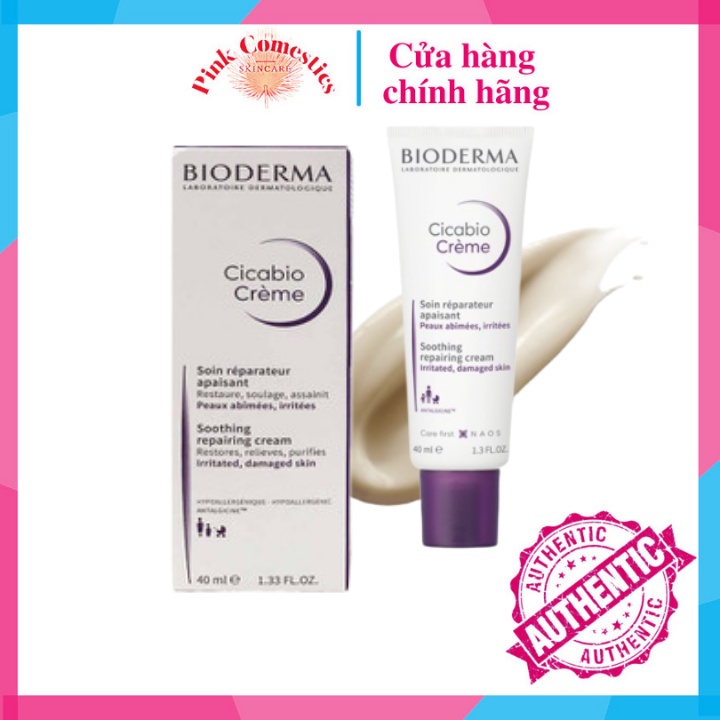 Kem Phục Hồi Da Bioderma Cicabio Cream 40ml Cấp Ẩm Hỗ Trợ Phục Hồi Da | BigBuy360 - bigbuy360.vn