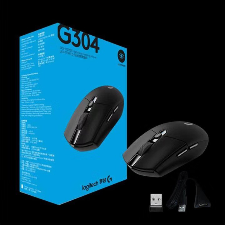 Chuột game không dây Logitech G304 Lightspeed, Hero Sensor max 12.000DPI