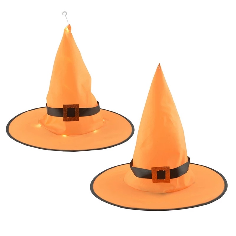 Đèn Lồng LED Hình Nón Phù Thủy Trang Trí Halloween