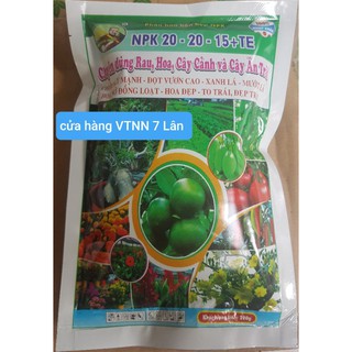 Phân bón NPK 20-20-15 200gr