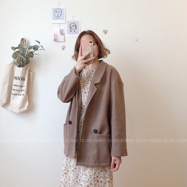 Khoác vest dạ mềm