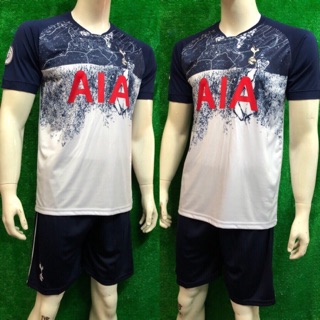 [ Free Ship] Bộ quần áo bóng đá TOTTENHAM xanh than mẫu 2019