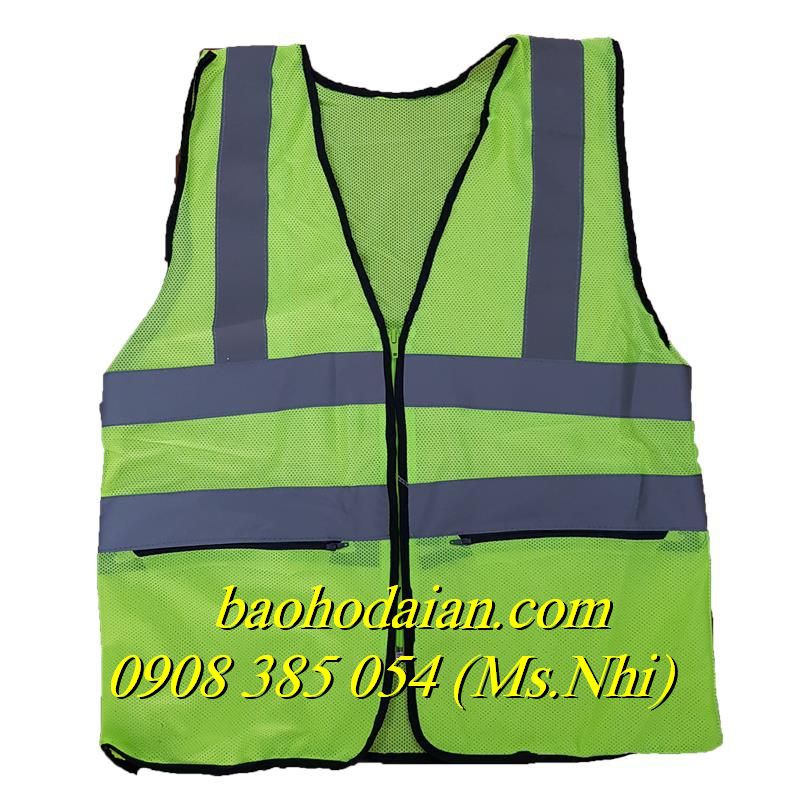 Áo Phản Quang 3M 3 Kéo Không Kèm Túi Nhỏ- 2 Màu ( Ảnh Thật)