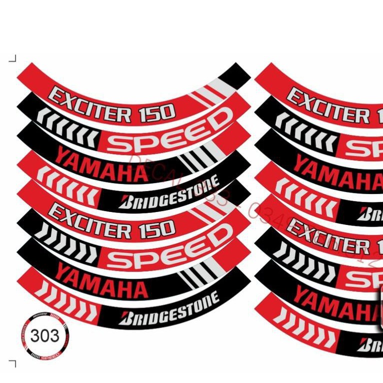 TEM VÀNH TO 3 LỚP EXCITER SPEED - ĐỎ XÁM ĐEN 303