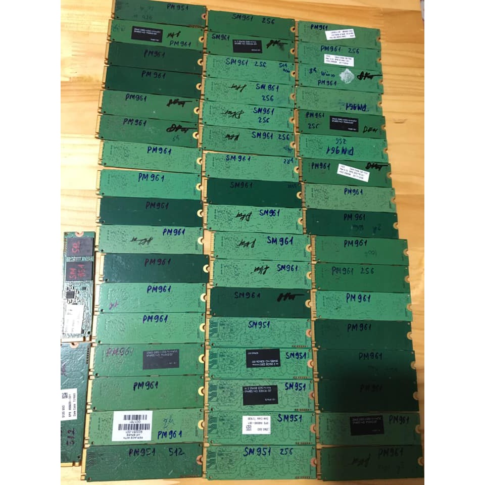 Ổ cứng SSD M2 PCIe Sam sung PM961 NVMe 2280 256GB | BigBuy360 - bigbuy360.vn