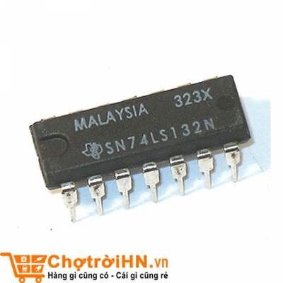 Sản phẩm 74LS132 Quad 2-input NAND Schmitt Trigger DIP14