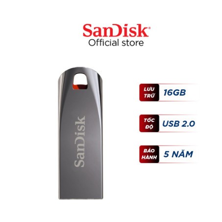 USB 2.0 Sandisk CZ71 16GB-32GB-64GB Cruzer Force