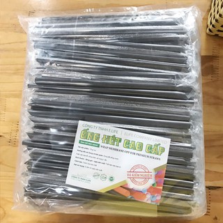 Ống hút trà sữa bọc màng phi 12 túi 500g