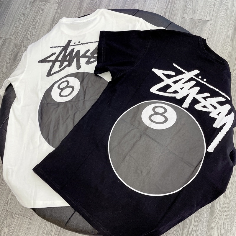 ⚡️ - Áo Tee Stussy 8 Ball T-Shirt Black/White,áo phông Stussy, Áo thun Stussy