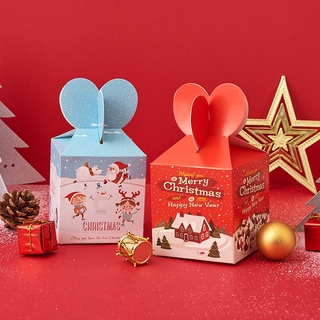 Hộp Đựng Quà Giáng Sinh Hình Ông Già Noel Dễ Thương Xinh Xắn