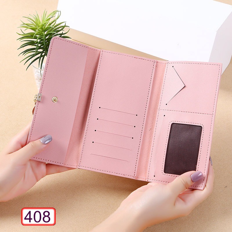 Ví Dài Nữ Cầm Tay Forever Young Chiếc Lá 408 Thời Trang - Hazo