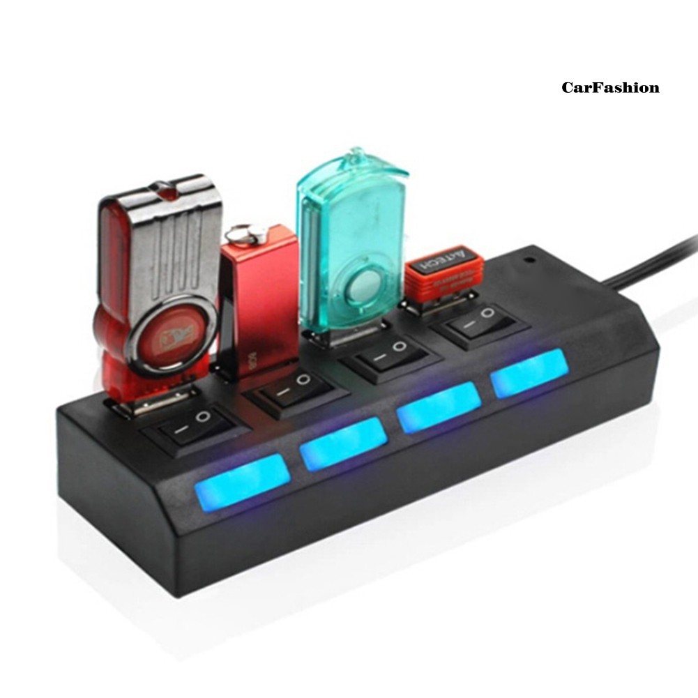 Bộ Chia Chs4 Cổng Usb 2.0 Tốc Độ Cao Cho Pc Laptop