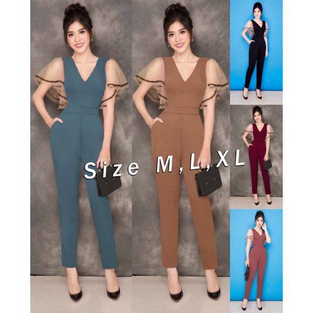 Jum dài tay cánh tiên phối lưới sang chảnh