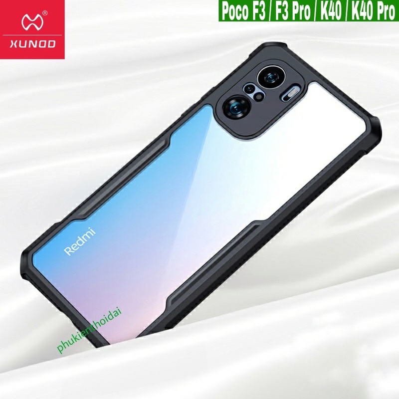Ốp lưng kính Xundd Xiaomi K20/ K20 Pro/ K30/ K30 Pro/ K40/ K40 Pro/ Mi 9T/ Mi 9T Pro viền dẻo chống sốc siêu đẹp