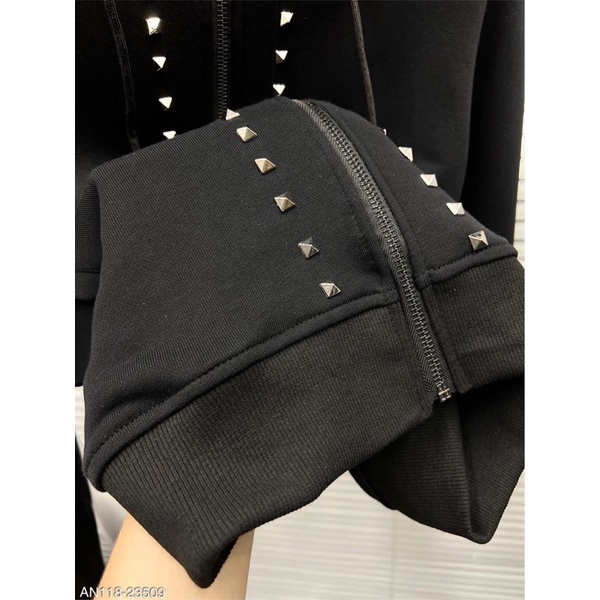 Áo V.L.T.N Đính Đá Thời Trang Cá Tính Cho Nam Nữ AN118