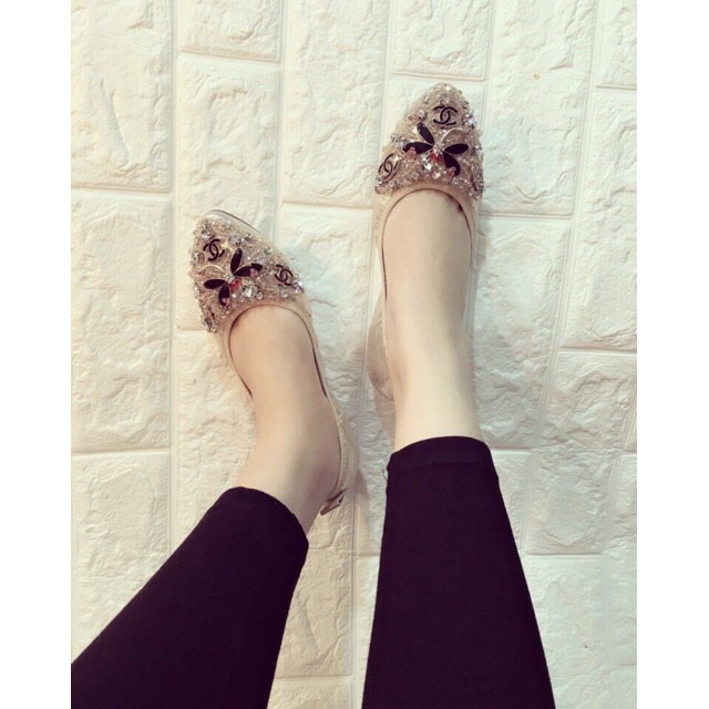 giày búp bê đá chuồn dẻo êm chân (lẻ=sỉ)) | BigBuy360 - bigbuy360.vn