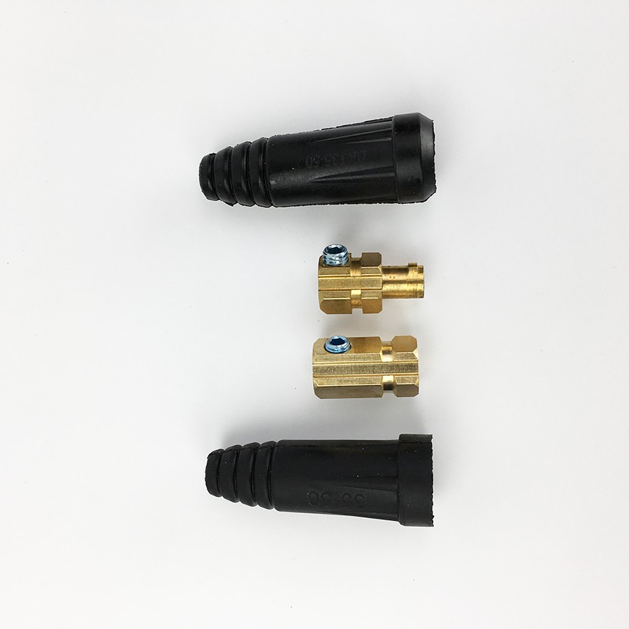 Bộ giắc nối nhanh cáp hàn DKJ 35- 50 với cáp hàn có tiết diện từ 35-50mm2