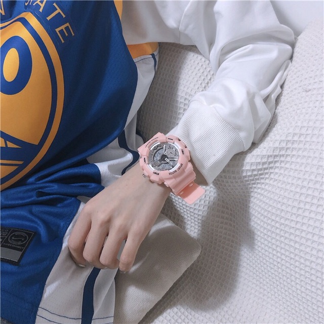 Đồng hồ thể thao unisex Sport watch dây cao su full chức năng chống thấm nước