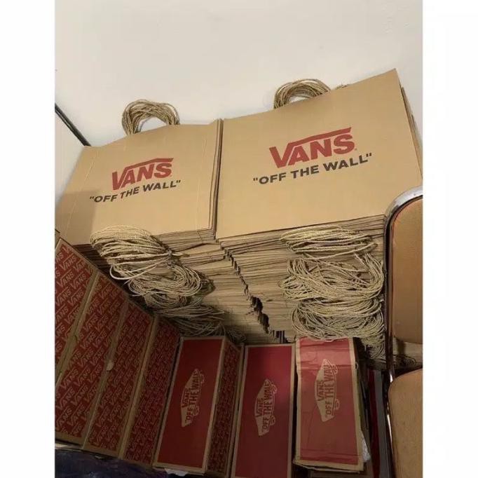 Túi Giấy Đựng Giày Vans Original 37x17 X 31