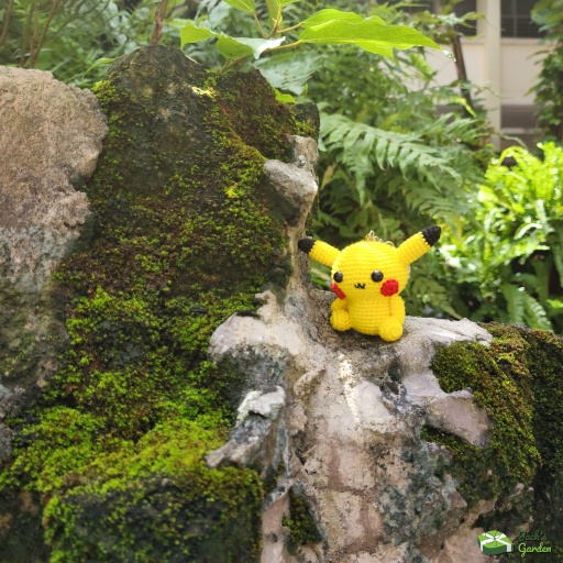 Móc khóa Pikachu bằng len handmade