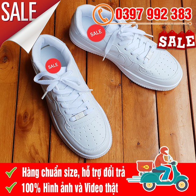 [TRỢ GIÁ SHIP] Giày Thể Thao Air Force JUST DO IT Trắng | BigBuy360 - bigbuy360.vn