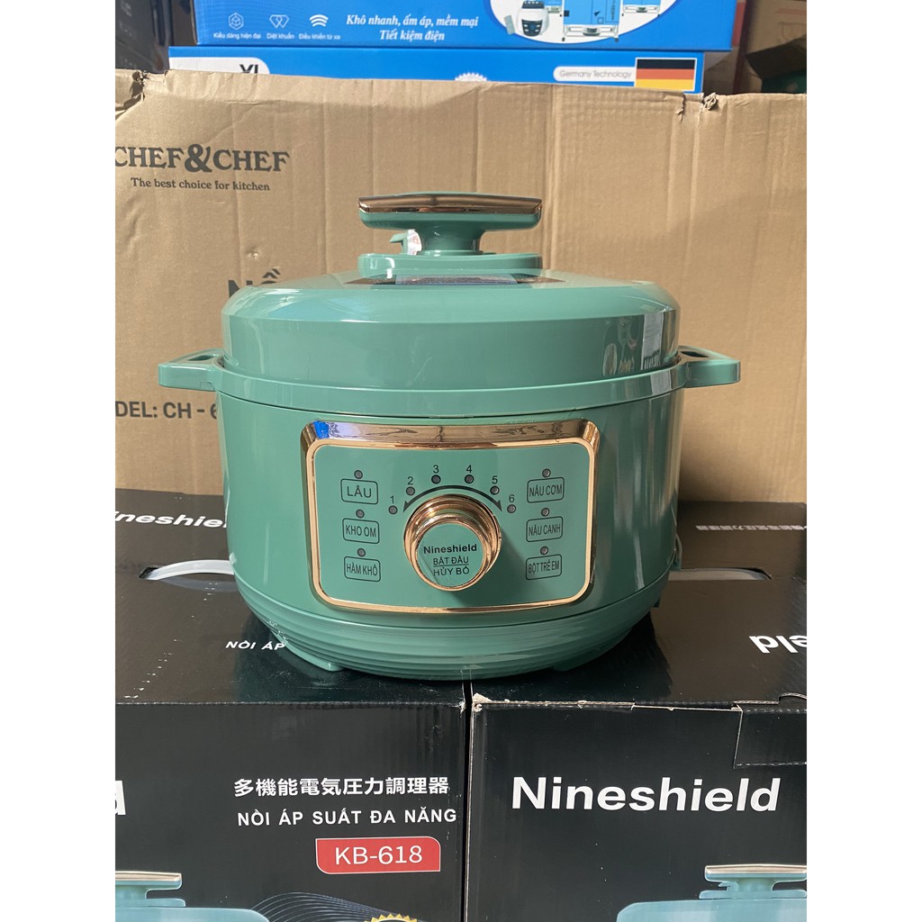 Nồi áp suất đa năng nineshield chính hãng cao cấp