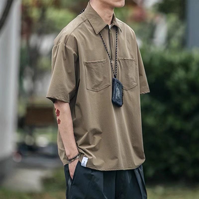 Áo Polo Nam Phong Cách Hàn Quốc Polo Nam Thời Trang Áo Phông Polo Nam Tiếng Nhật áo Thun Có Cổ Nữ From Rộng áo Thun Nam Có Cổ