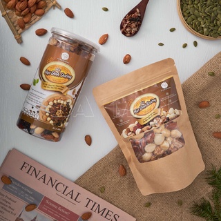 Hạt dinh dưỡng mix 5 siêu hạt 500g - hàng nhập khẩu thượng hạng - cam kết chất lượng hạt ba min official