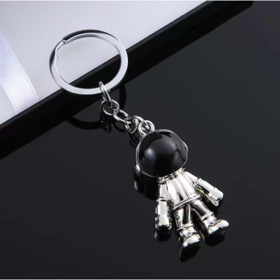 Móc khóa phi hành gia kim loại cực chất cool ngầu dùng làm phụ kiện quà tặng, dây treo balo túi xách ví cầm tay
