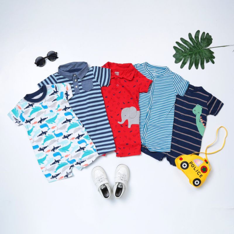 {Inbox chọn mẫu} Body Đùi Xuất Xịn Cho Bé Trai, Bé Gái 0-24M