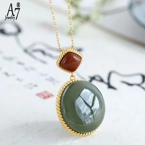 Vòng cổ Mạ Vàng 18K Mặt Tròn Đơn Giản Cá Tính