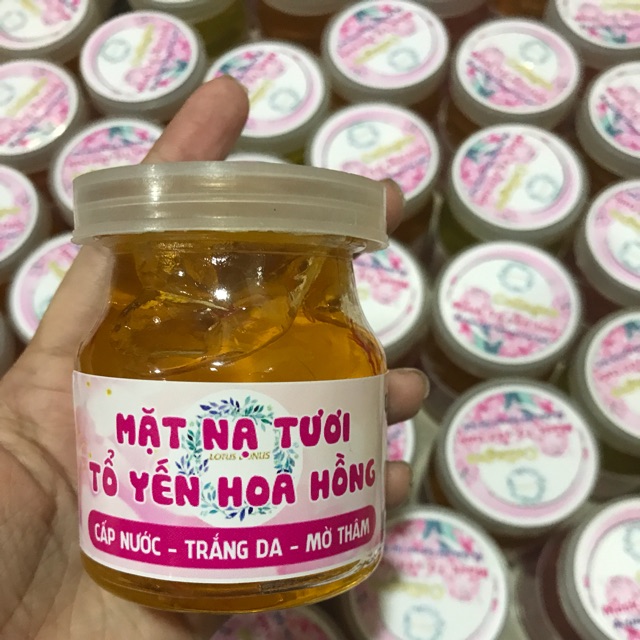 Nạ tổ yến hoa hồng 