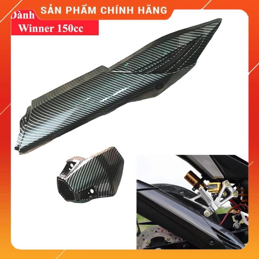 Mua Ngay Chụp Pô + Ốp Hông Pô Xe Máy Winner Sơn carbon Cực Đẹp!