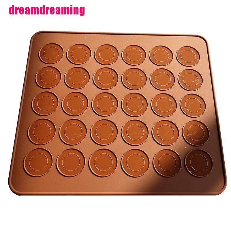 Khuôn Silicone Làm Bánh Macaron 2 Mặt Tiện Dụng