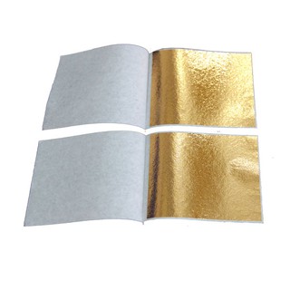 Set 500 lá vàng công nghiệp màu vàng ánh hồng