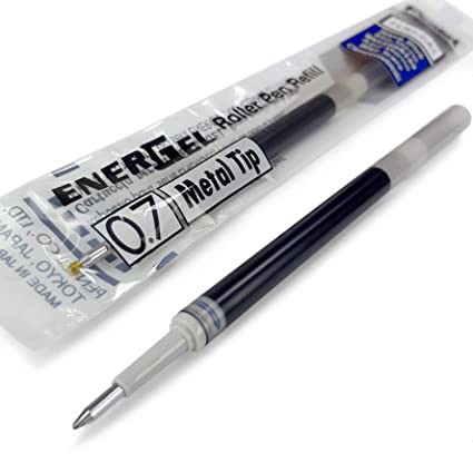 Ruột Bút Pentel Energel Nét 0.5/ 0.7/ 1.0mm Các màu Xanh/ Đỏ/ Đen- Chính Hãng