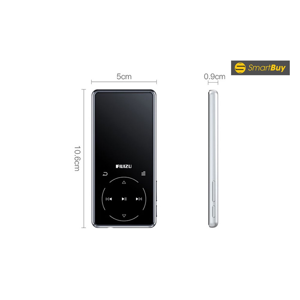 (Quà tặng 99k) Máy nghe nhạc ruizu D16,hifi,có bluetooth 4.0,phím cảm ứng